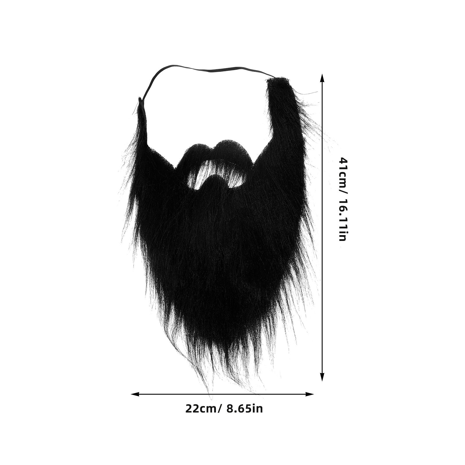 Large Realistic Mustache for M - Easy Cosplay Prop recensione e prezzo