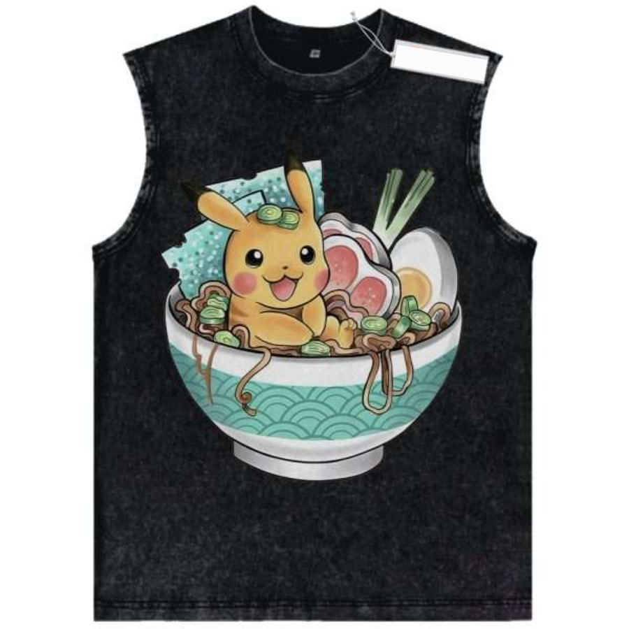 Vintage Washed Pokemon Tank To - Pokeball Cosplay Prop recensione e prezzo