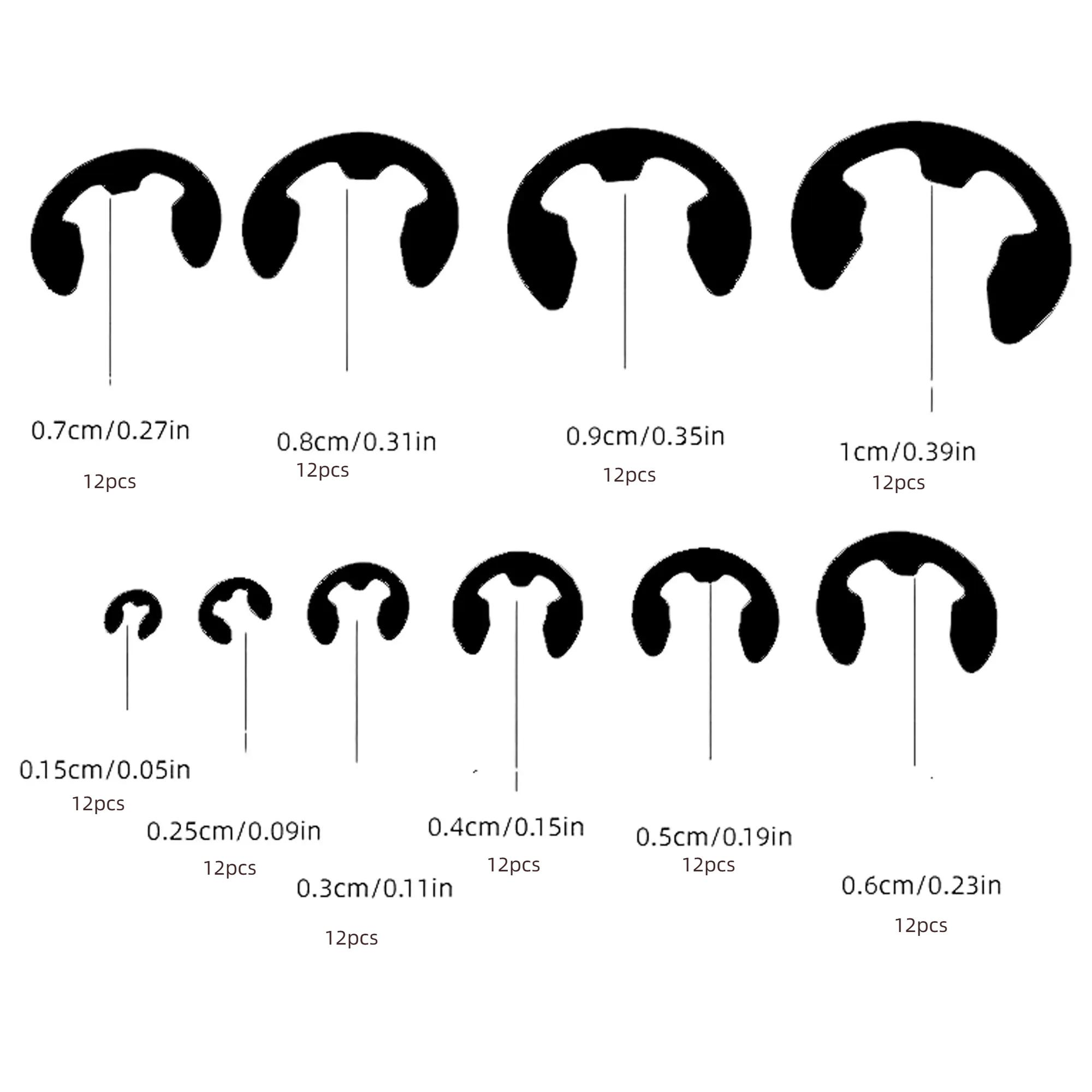 120PCS Black Stainless Steel R - Snap Fastener Set recensione e prezzo