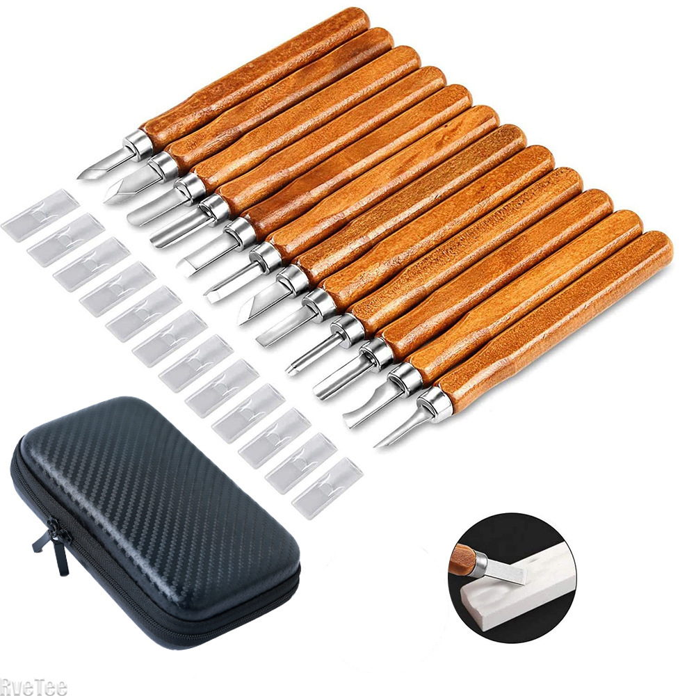 12Pcs SK2 Woodworking Carving  - Craft Knife Set recensione e prezzo