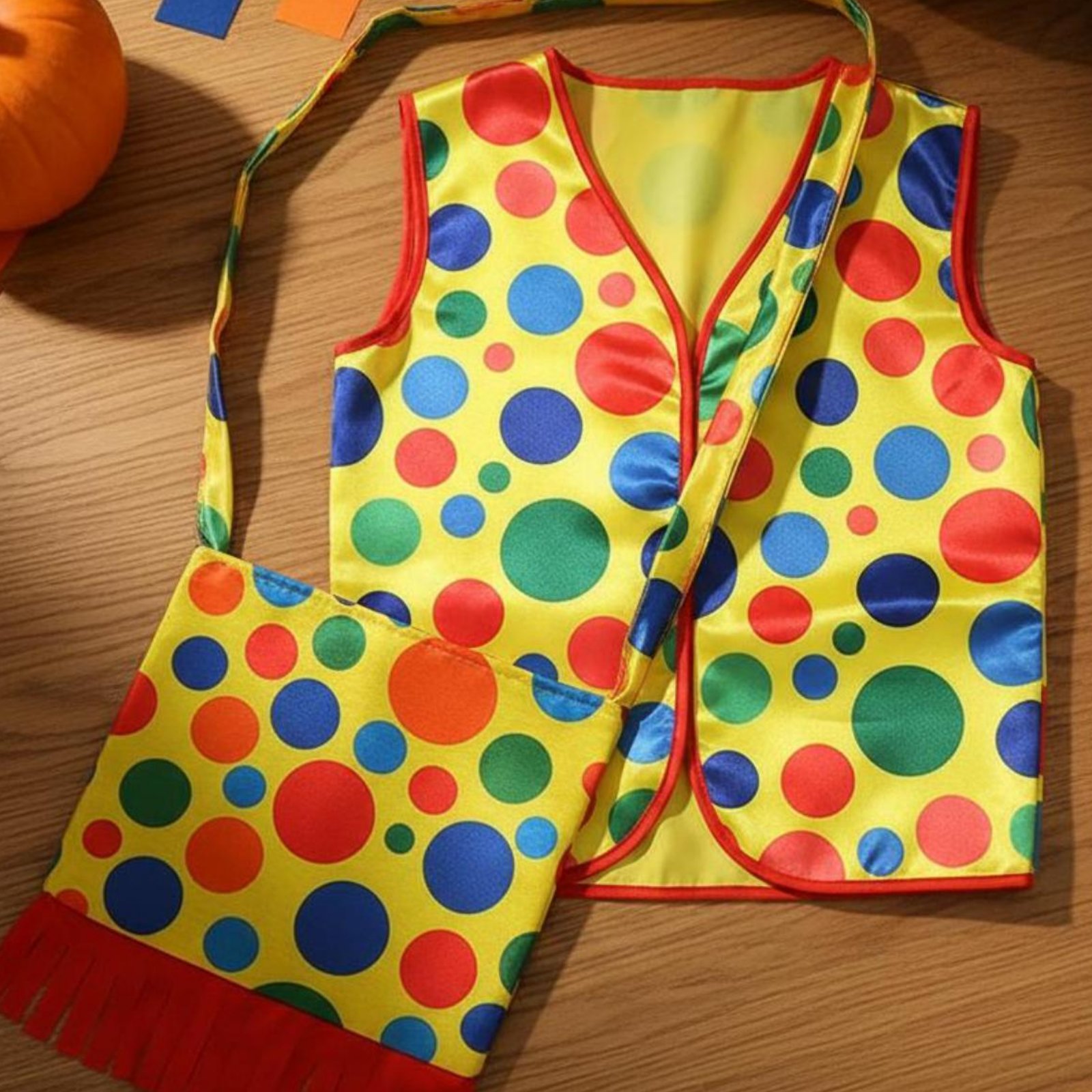 Clown Costume Set Funny Party  - Easy Cosplay Prop recensione e prezzo