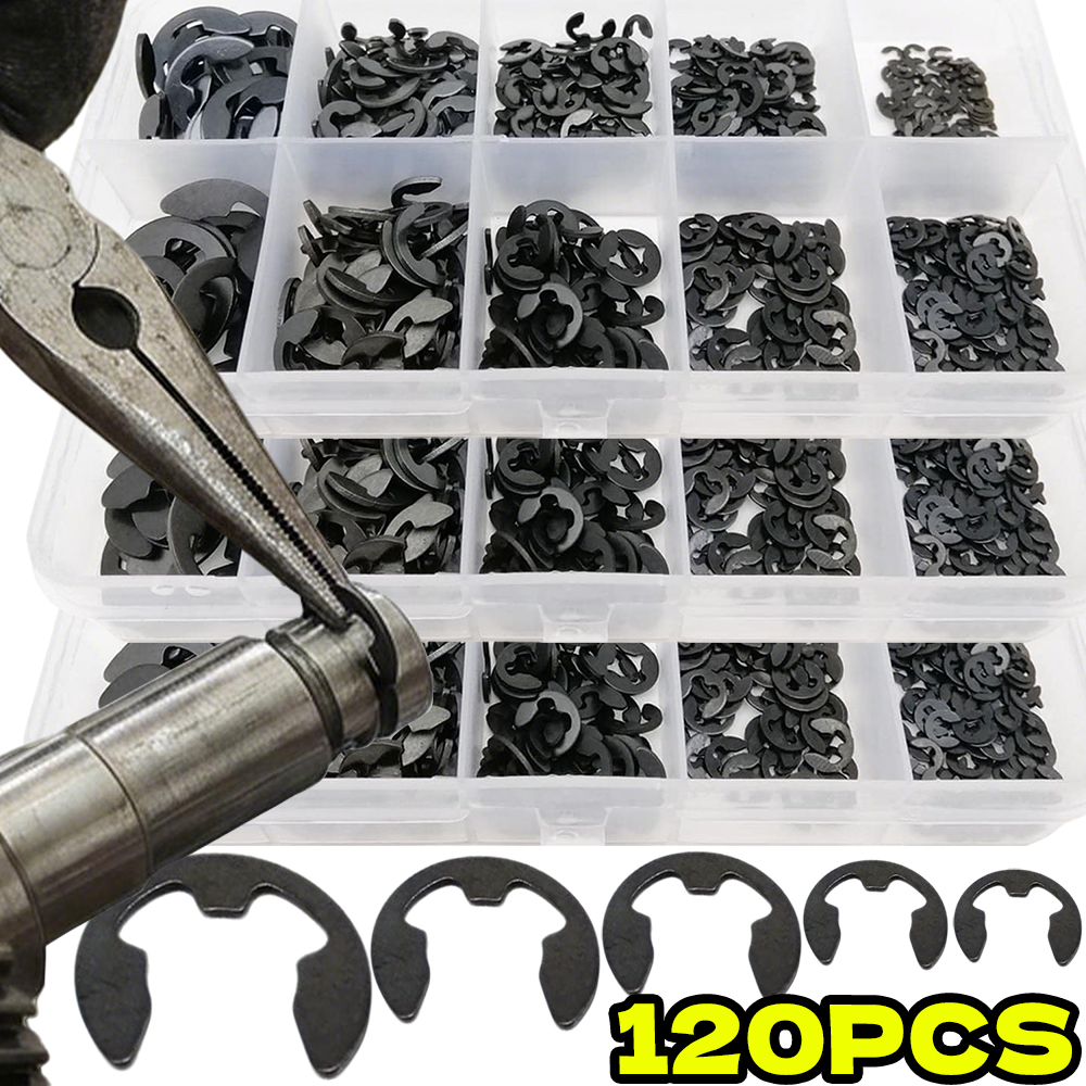 120pcs Set M1.5-M10 Black E Cl - Snap Fastener Set recensione e prezzo