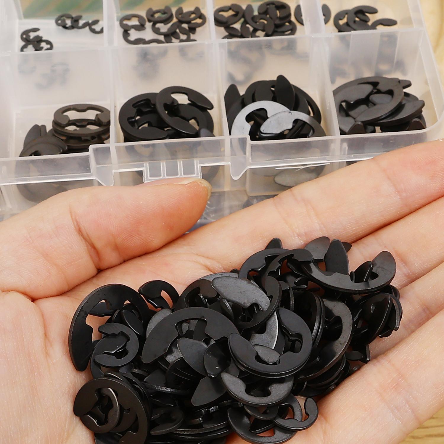 120pcs Set M1.5-M10 Black E Cl - Snap Fastener Set recensione e prezzo