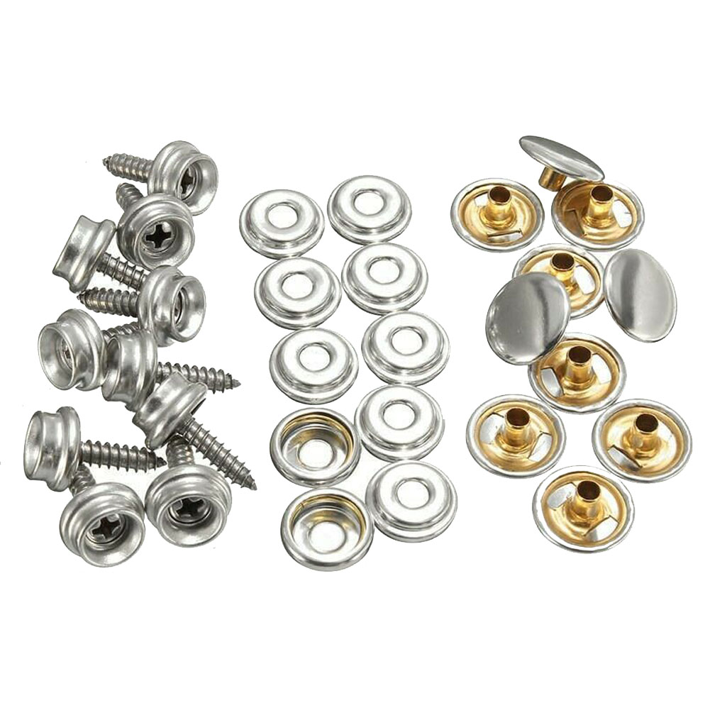 30pcs Snap Fastener Stainless  - Snap Fastener Set recensione e prezzo